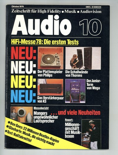 Audio 1978 thorens - 1978-10,